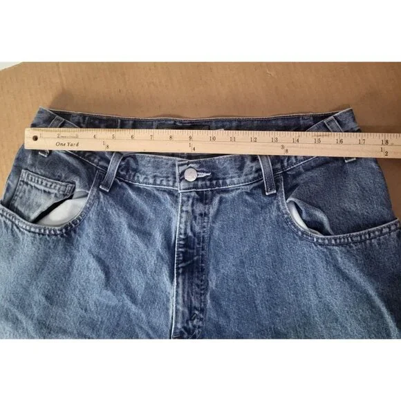SILVERTAB LEVI'S Men's Jeans SZ 38x34 Y2K VINTAGE Baggy Fit *READ